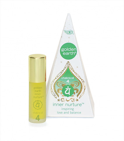 4th Chakra Inner Nurture Oil Roll-On for Self Love, Compassion, Oneness and Forgiveness, Heart Chakra Essential Oil