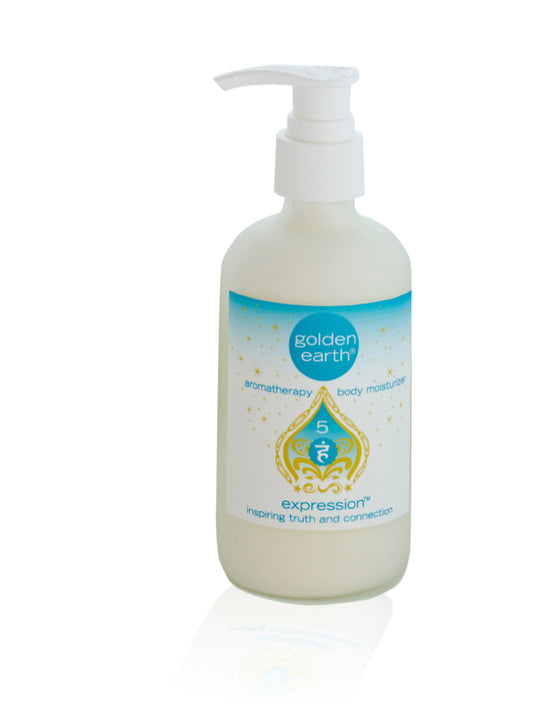 5th Chakra Expression Body Mositurizer for Self Expression, Open & Honest Communication, Flow with life Body Moisturizer