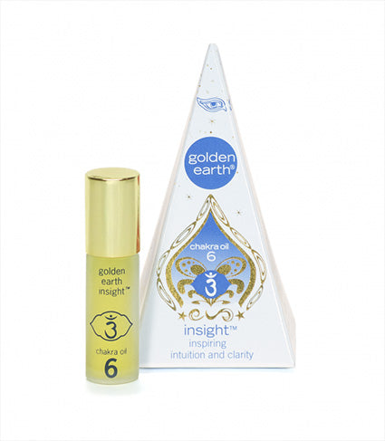 6th Chakra Insight Oil roll-On for Intuition, Clarvoyance, Visualization, Imagination Third Eye Chakra Essential OIL