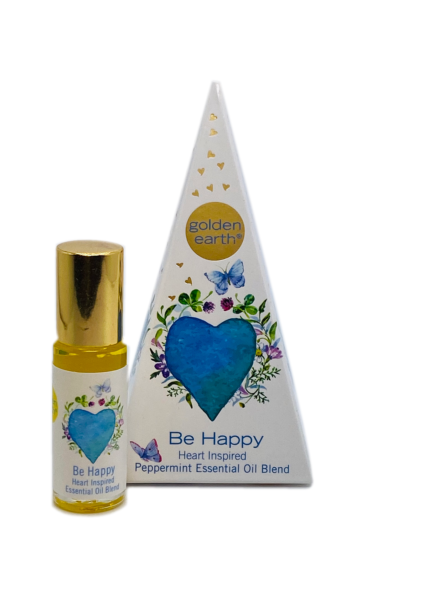 Be Happy Essential Oil Roll On To Uplift Your Senses With More Awareness, Calmness And Feeling Good