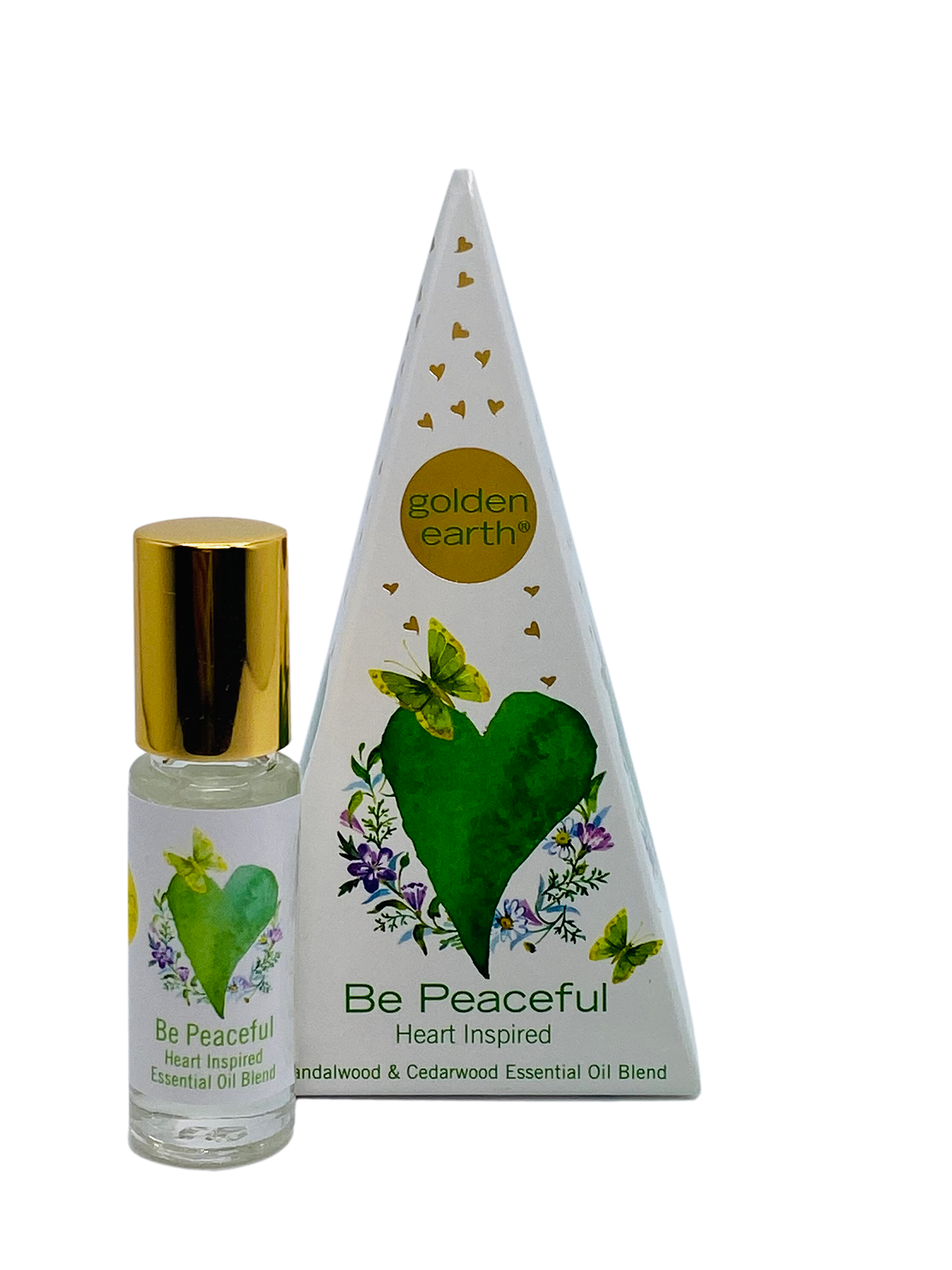 Be Peaceful Essential Oil Roll On For Inner Peace, Tranquiltiy, Balance And Meditation