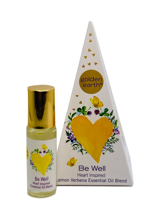 Be Well Essential Oil Roll On to Breathe, Feel Refreshed, Peaceful And Joyful